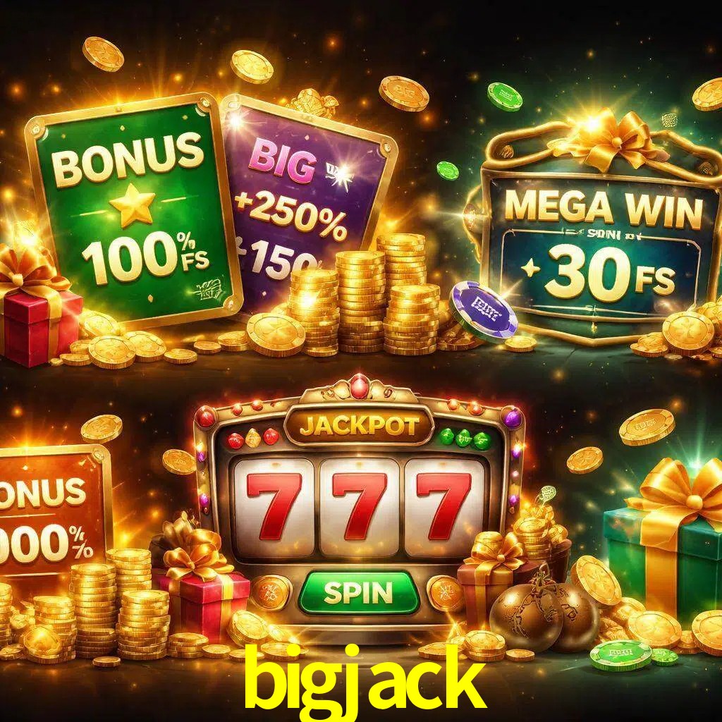 Tipos de bonos bigjack incluyendo recompensas de bienvenida y promociones continuas